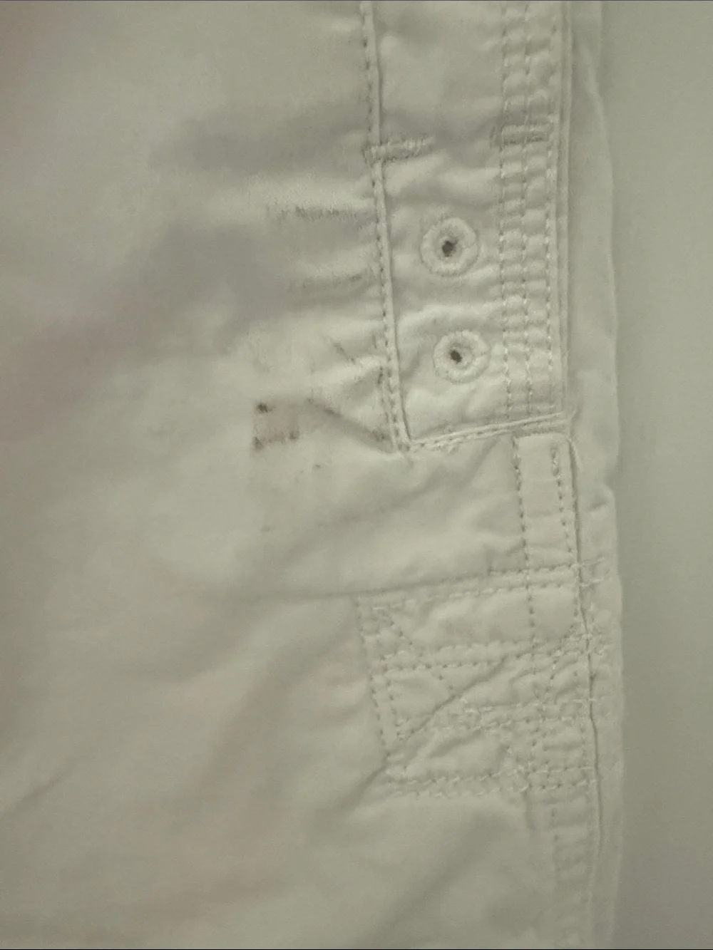 Ralph Lauren White Cotton Drawstring Kids Shorts with Navy Tie